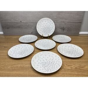 Arzberg CROSSROADS Germany 7.5” Salad Plate -set Of 7